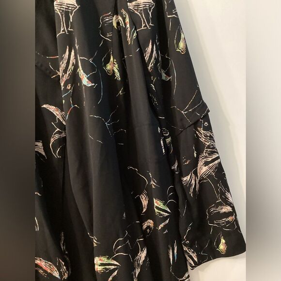 Babaton‎ Black Leaf Print Blazer - Picture 7 of 12